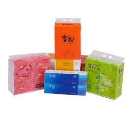 Салфетки , платочки, полотенца бумажные XUESONG