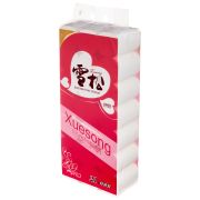 Туалетная бумага XUESONG XS-9105 6х слойная без втулки 2000гр. 21 рулон