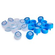 Пробка для бутылей 18,9л. Дахай модель С2 с наварной этикеткой и силиконовым кольцом